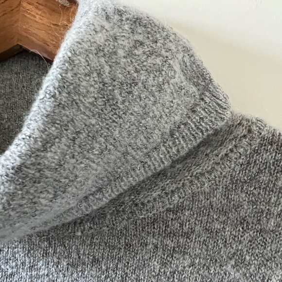 Sundance Gray Merino Wool/Mohair Blend Sweater De Rigeur Dress Size M - Picture 4 of 11